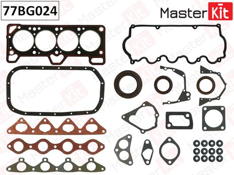 фото Master KiT 77BG024 Комплект прокладок головки блока цилиндров Master KiT 77BG024 Комплект прокладок головки блока цилиндров
