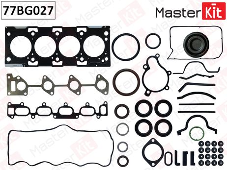 фото Master KiT 77BG027 Комплект прокладок двигателя Master KiT 77BG027 Комплект прокладок двигателя