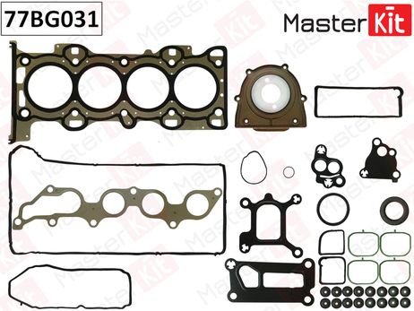 фото Master KiT 77BG031 Комплект прокладок двигателя Master KiT 77BG031 Комплект прокладок двигателя