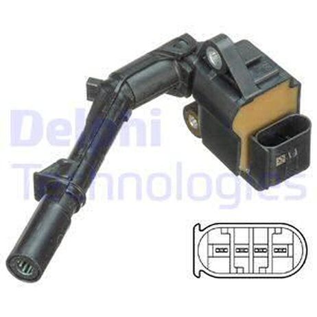 Delphi GN1069012B1 Катушка зажигания