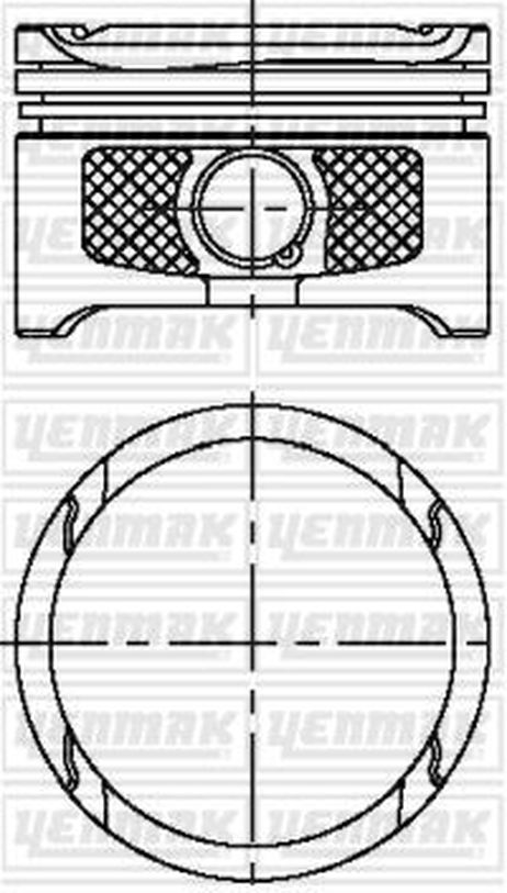 YENMAK 31-04315-000 Поршень