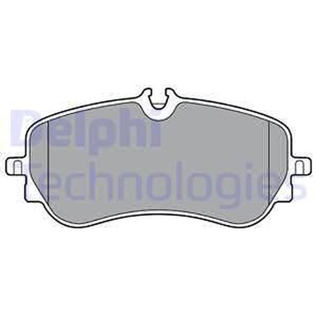 Delphi LP3367 Колодки тормозные дисковые | зад |