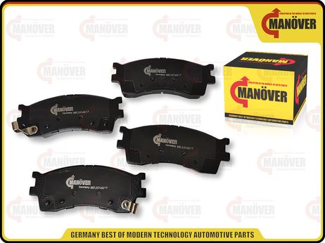 фото Manover MR2014917 Mr2014917 Колодки тормозные передние комплект 4 шт. KIA Spectra, Carens, Rio, Shuma, daewoo Nubira аналог OEM NO 0k2n13328z Manover Manover MR2014917 Mr2014917 Колодки тормозные передние комплект 4 шт. KIA Spectra, Carens, Rio, Shuma, daewoo Nubira аналог OEM NO 0k2n13328z Manover