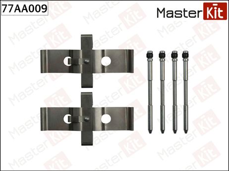 фото Master KiT 77AA009 Ремкомплект крепления тормозных колодок Master KiT 77AA009 Ремкомплект крепления тормозных колодок