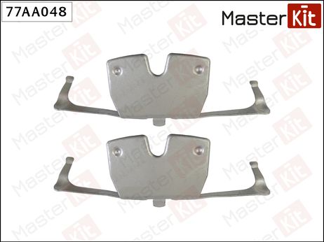 фото Master KiT 77AA048 Ремкомплект крепления тормозных колодок Master KiT 77AA048 Ремкомплект крепления тормозных колодок