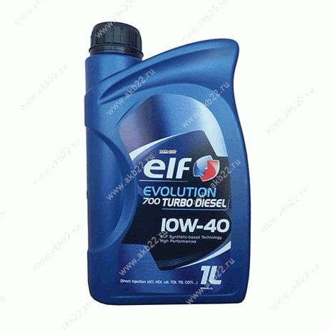 Elf 10140301 Масло моторное Evolution 700 10w40 Turbo d п/с 1л (18шт/уп)