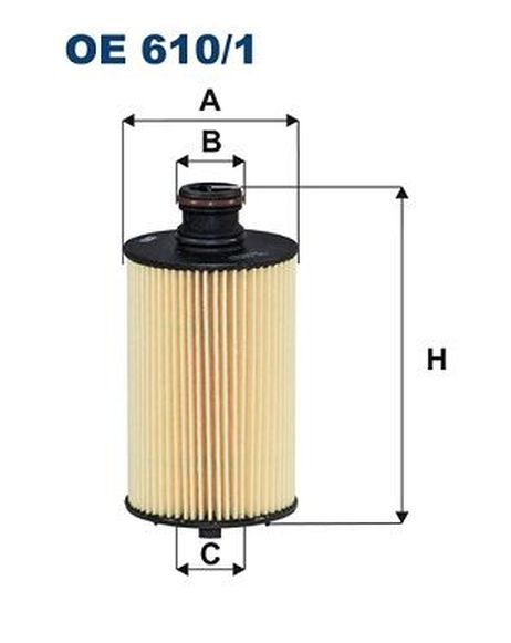 FILTRON OE610/1 Фильтр масляный
