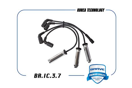 фото Brave BR.IC.3.7 Высоковольтные провода силикон Brave BR.IC.3.7 Высоковольтные провода силикон