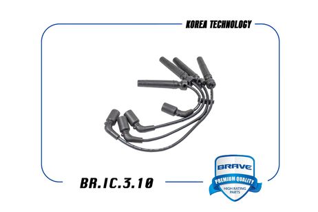 фото Brave BR.IC.3.10 Высоковольтные провода силикон Brave BR.IC.3.10 Высоковольтные провода силикон