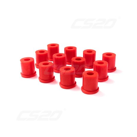 фото CS-20 10282 Втулка рессорная газ-3110, 2410 (12шт) Полиуретан красный серия drive CS-20 10282 Втулка рессорная газ-3110, 2410 (12шт) Полиуретан красный серия drive