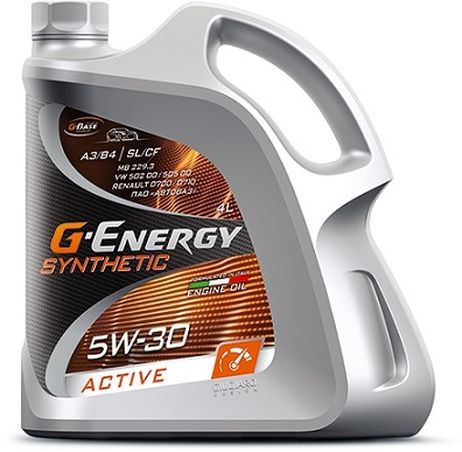 фото G-Energy 253142405 Synthetic Active 5w30 4л (sl/cf) (4шт/уп) G-Energy 253142405 Synthetic Active 5w30 4л (sl/cf) (4шт/уп)
