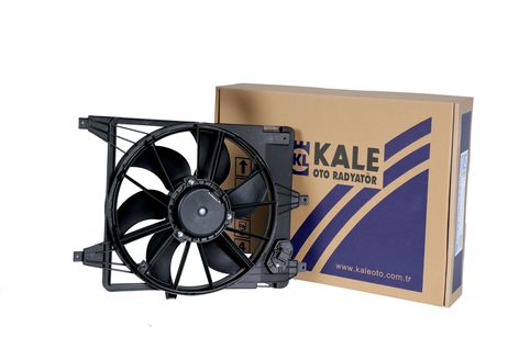 фото Kale oto Radyator 353780 Электровентилятор радиатора для а/м Renault Logan (04-) A/C с кожухом и резистором Kale oto Radyator 353780 Электровентилятор радиатора для а/м Renault Logan (04-) A/C с кожухом и резистором