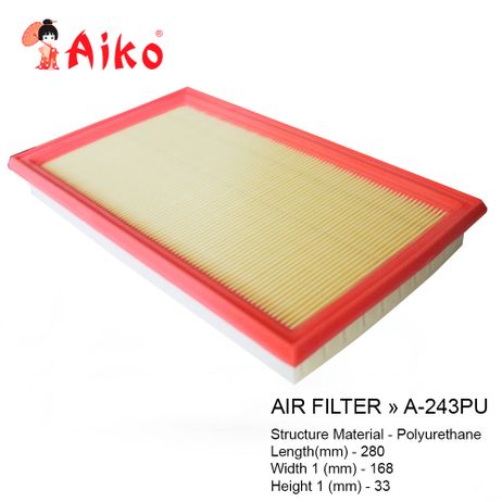 фото Aiko A243PU Фильтр воздушный infiniti, nissan, subaru, suzuki, opel Aiko A243PU Фильтр воздушный infiniti, nissan, subaru, suzuki, opel
