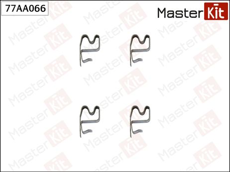 фото Master KiT 77AA066 Ремкомплект крепления тормозных колодок Master KiT 77AA066 Ремкомплект крепления тормозных колодок