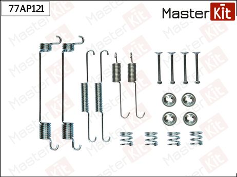 фото Master KiT 77AP121 Ремкомплект крепления тормозных колодок Master KiT 77AP121 Ремкомплект крепления тормозных колодок