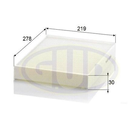 фото GUD GCF2842 Фильтр салона GUD GCF2842 Фильтр салона