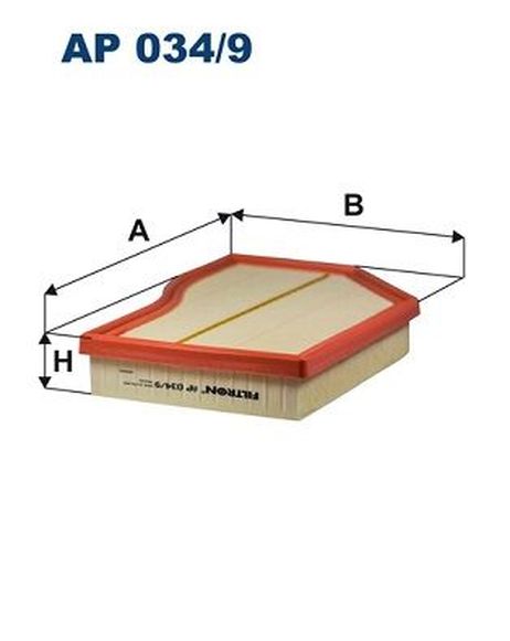 FILTRON AP034/9 Воздушный фильтр filtron