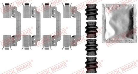 Quick Brake 1090010 Комплект монтажный тормозных колодок задн mercedes: SL (r231) All models except AMG 01.12- TRW