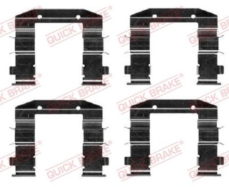 Quick Brake 1090037 ремкомплект установочный колодок дисковых
