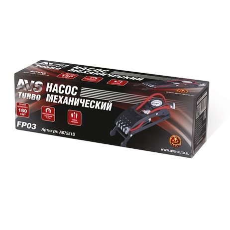 фото AVS A07581S Насос ножной 1-цилиндровый AVS AVS A07581S Насос ножной 1-цилиндровый AVS