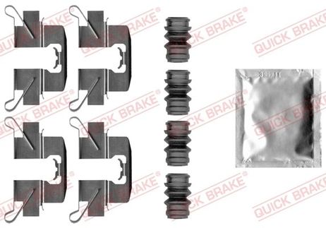 Quick Brake 1090047 Монтажный комплект дисковых колодок