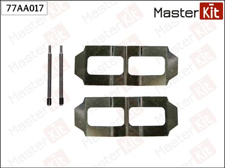 фото Master KiT 77AA017 Ремкомплект крепления тормозных колодок Master KiT 77AA017 Ремкомплект крепления тормозных колодок