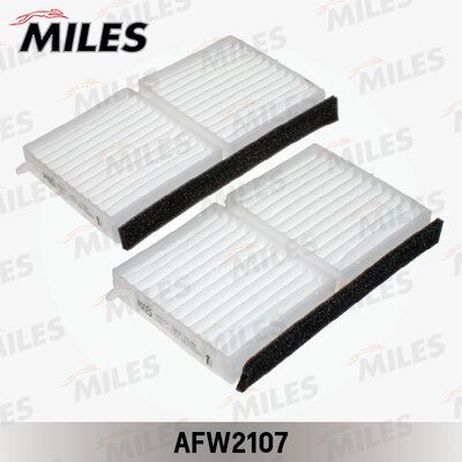 Miles AFW2107 Фильтр салона mazda 323 VI 98-03 (упак.2шт.)