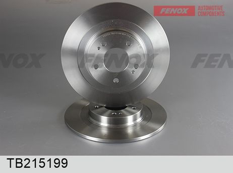 фото Fenox TB215199 Диск тормозной | зад прав/лев | Fenox TB215199 Диск тормозной | зад прав/лев |