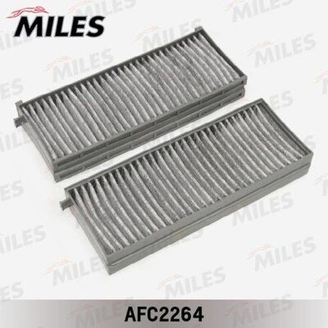 Miles AFC2264 Фильтр салона hyundai santa FE 03- (упак.2шт.) угольный