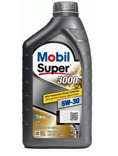 фото Mobil 154750 Mobil sup3000 XE1 5w30 12x1l Mobil 154750 Mobil sup3000 XE1 5w30 12x1l