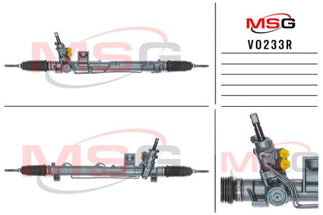 фото MSG VO233R Рейка рулевая с ГУР MSG VO233R Рейка рулевая с ГУР