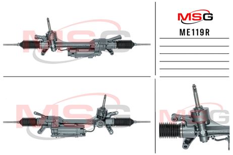 фото MSG ME119R Рейка рулевая с ЭУР восстановленная MSG ME119R Рейка рулевая с ЭУР восстановленная