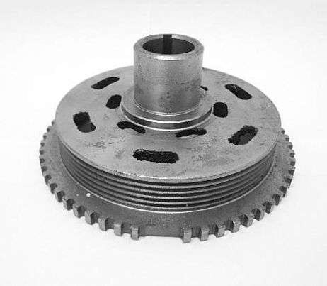 фото SLON 2123100506025 Шкив коленвала 2123 Chevy Niva чугунный демпфер SLON 2123100506025 Шкив коленвала 2123 Chevy Niva чугунный демпфер