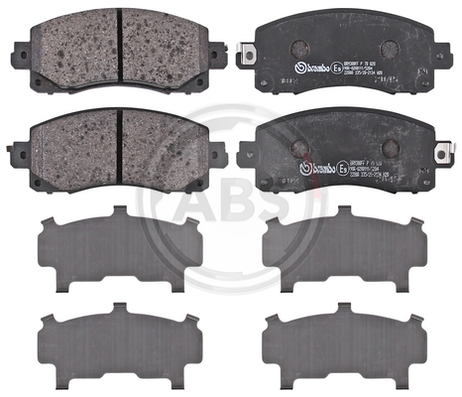 фото Brembo P 78 028 Колодки тормозные дисковые | перед | Brembo P 78 028 Колодки тормозные дисковые | перед |