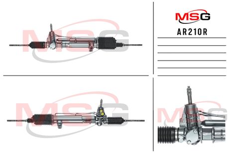 MSG Rebuilding AR210R Рулевая рейка с ГУР восстановленная Alfa Romeo 164 1987-1992, Alfa Romeo 164 1992-1998