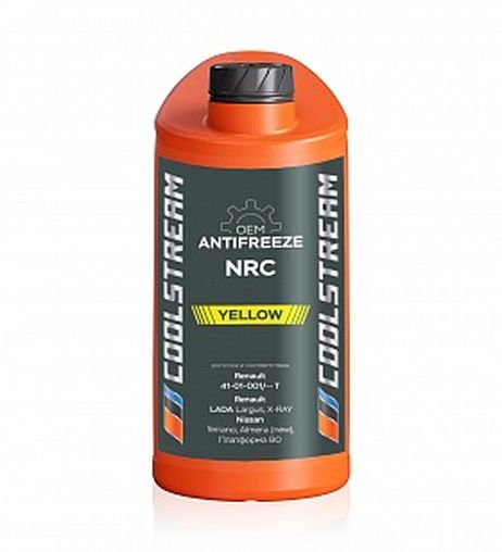 фото CoolStream CS010414C Cs-010414-c Антифриз CoolStream NRC концентрат (желтый) renault/nissan/ваз 1,7кг CoolStream CS010414C Cs-010414-c Антифриз CoolStream NRC концентрат (желтый) renault/nissan/ваз 1,7кг