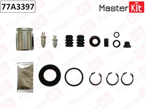 фото Master KiT 77A3397 Ремкомплект тормозного суппорта + поршень | прав/лев | Master KiT 77A3397 Ремкомплект тормозного суппорта + поршень | прав/лев |