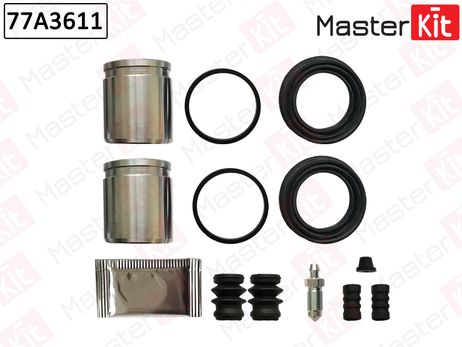 фото Master KiT 77A3611 Ремкомплект тормозного суппорта + поршень | перед | Master KiT 77A3611 Ремкомплект тормозного суппорта + поршень | перед |