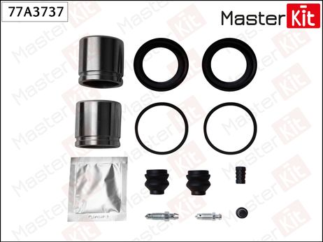 фото Master KiT 77A3737 Ремкомплект тормозного суппорта + поршень | перед | Master KiT 77A3737 Ремкомплект тормозного суппорта + поршень | перед |