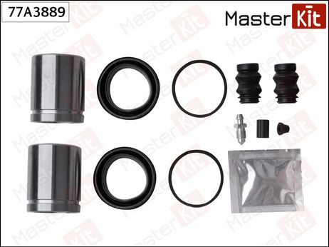 фото Master KiT 77A3889 Ремкомплект тормозного суппорта + поршень | зад | Master KiT 77A3889 Ремкомплект тормозного суппорта + поршень | зад |