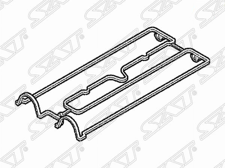 фото SAT K5607883 Прокладка клапанной крышки opel astra f/h/g vectra A/ vectra b/zafira a 2,0 SAT K5607883 Прокладка клапанной крышки opel astra f/h/g vectra A/ vectra b/zafira a 2,0