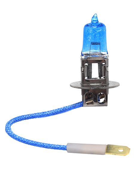 фото SAT ST-H3W-12V Лампа головного освещения галогенная супер белая H3 12V 55W SAT ST-H3W-12V Лампа головного освещения галогенная супер белая H3 12V 55W