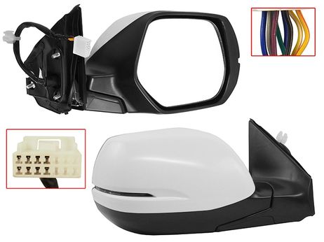 фото SAT STHD699401 Зеркало honda cr-v 17- RH обогрев, складывание, поворот 8 контактов SAT STHD699401 Зеркало honda cr-v 17- RH обогрев, складывание, поворот 8 контактов