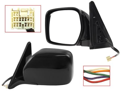 фото SAT STTY90940A2 Зеркало toyota land cruiser 100 98-07 LH регулировка, складывание 5 контактов SAT STTY90940A2 Зеркало toyota land cruiser 100 98-07 LH регулировка, складывание 5 контактов