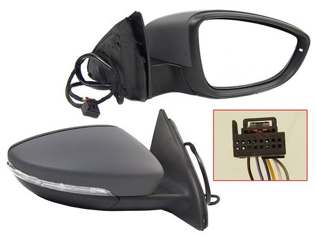 фото SAT STVWA99401 Зеркало VW PAS B7 10-14/passat CC 08-16 RH поворот, 6 контактов SAT STVWA99401 Зеркало VW PAS B7 10-14/passat CC 08-16 RH поворот, 6 контактов