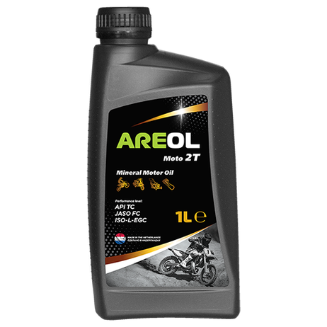 фото AREOL AR121 Moto 2T (1l) масло моторное! (минер.) для 2-х тактных двиг. API TC, jaso FC, iso-l-egc AREOL AR121 Moto 2T (1l) масло моторное! (минер.) для 2-х тактных двиг. API TC, jaso FC, iso-l-egc
