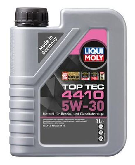Liqui Moly 21402 5w-30 Top Tec 4410, 1л (HC-синт.мотор.масло)