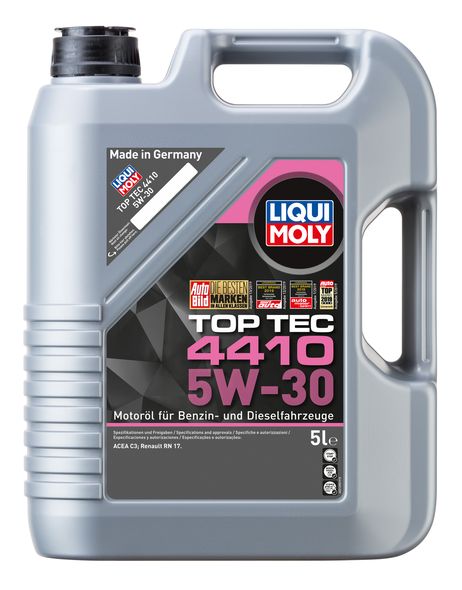 фото Liqui Moly 21404 5w-30 Top Tec 4410, 5л (HC-синт.мотор.масло) Liqui Moly 21404 5w-30 Top Tec 4410, 5л (HC-синт.мотор.масло)