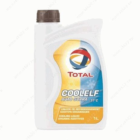 TOTAL 213781 Антифриз Glacelf Auto Supra (концентрат) розовый 1л /172765 (12шт/уп) (g12, g12+)