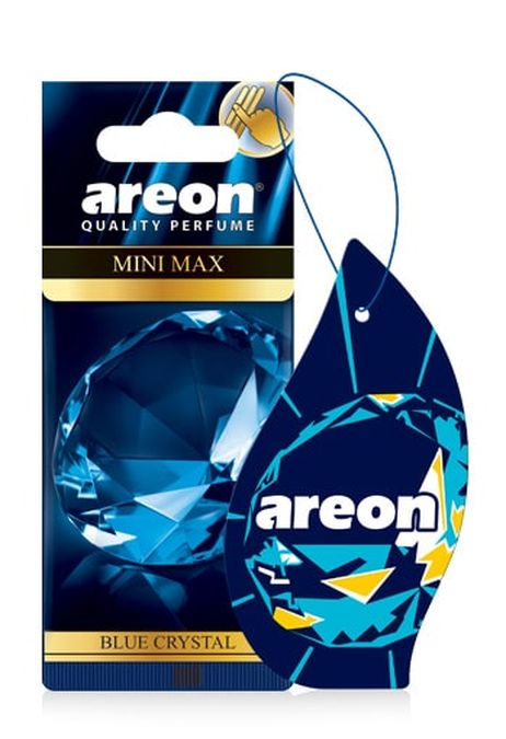 фото AREON 704AMM04 Ароматизатор на зеркало Mini Max Blue Crystal AREON 704AMM04 Ароматизатор на зеркало Mini Max Blue Crystal